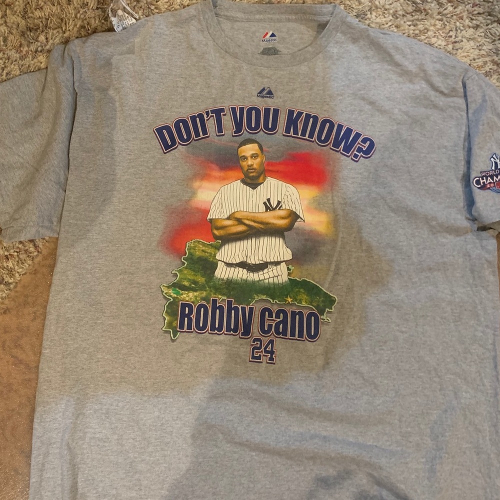 Robinson Cano New York Yankee shirt